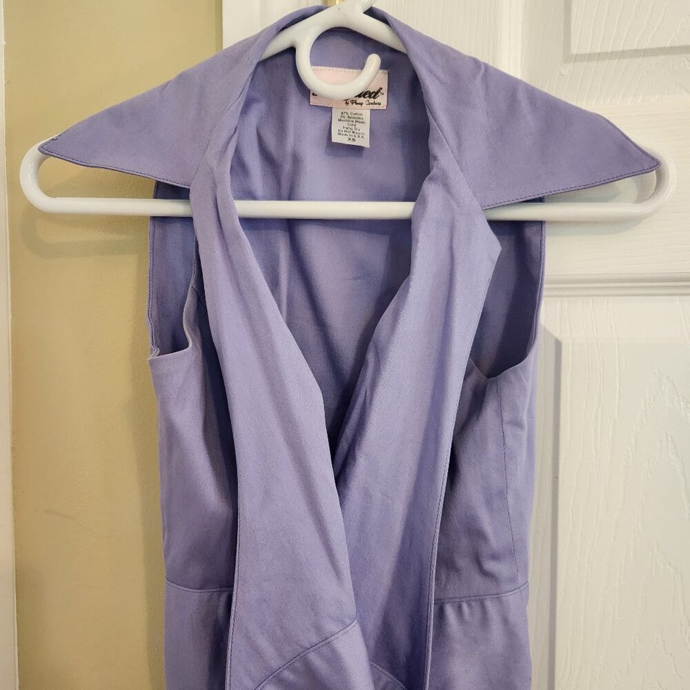 Lavender Dixiefried Wrap Top XS - Excellent condition!